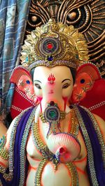 Low angle view of statue