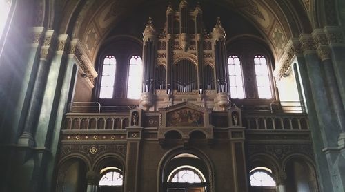 Low angle view of church