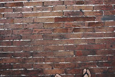 Full frame shot of brick wall