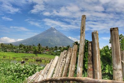 Panoramic view of landscape against sky