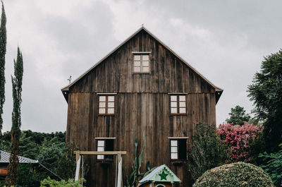 House against sky