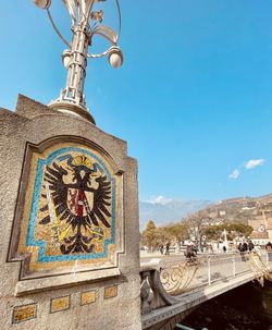 Low angle view of historic building against sky