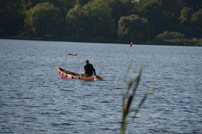 Boat in sea