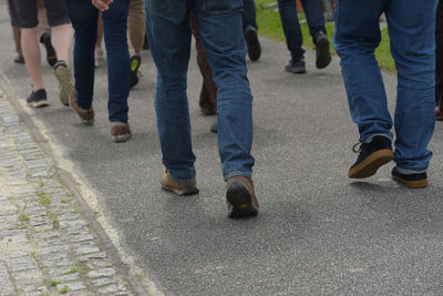 A group of people being together, spectator at an event