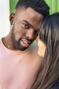 Portrait of young couple