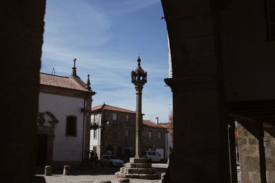 View of buildings in city