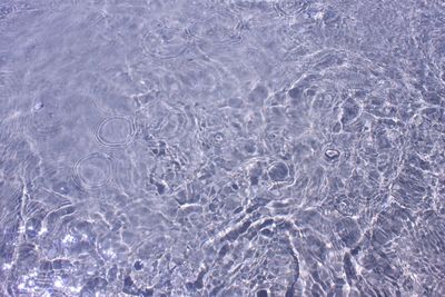 Full frame shot of water in swimming pool