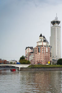 Buildings at waterfront