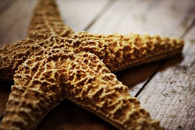 Close-up of bread on table