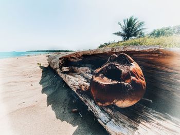 Panoramic view of sea against sky