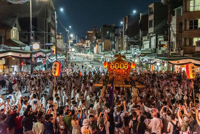 Gion matsuri festival, the most famous festivals in japan.