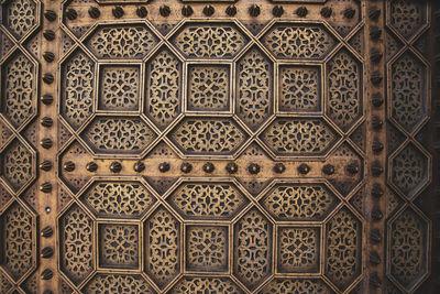 Full frame shot of patterned ceiling