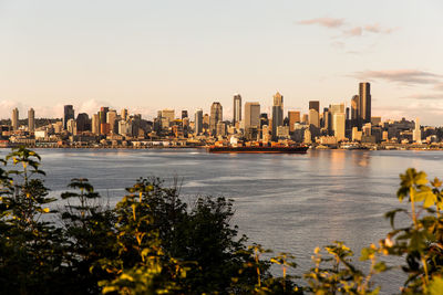 View of seattle skyline