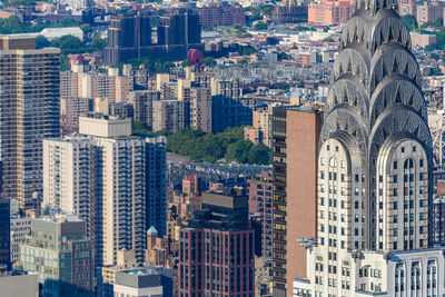 Aerial view of cityscape