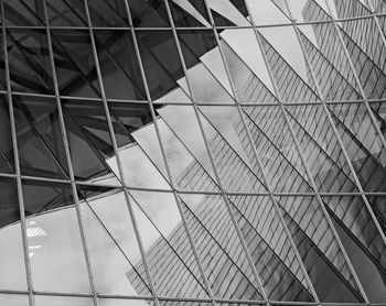 Low angle view of modern building