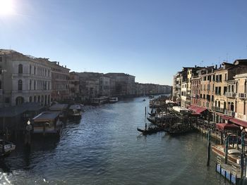 View of buildings at waterfront