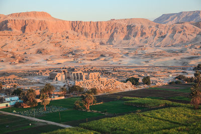 Aerial view of a landscape