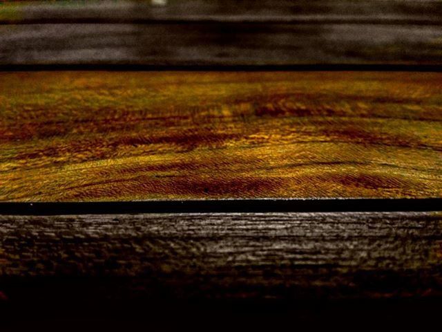 surface level, selective focus, wood - material, textured, plank, wooden, close-up, wood, no people, outdoors, pattern, day, nature, the way forward, full frame, road, backgrounds, boardwalk, brown, street