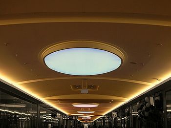 Low angle view of ceiling