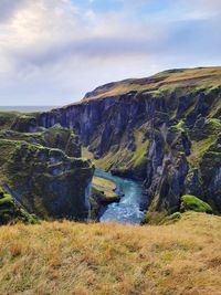 River between mountain