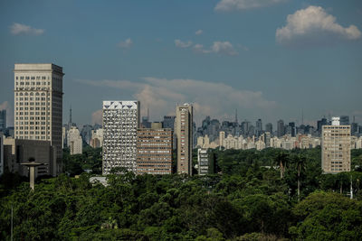 Cityscape against sky