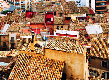 View of buildings in city