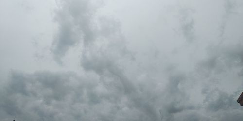 Low angle view of storm clouds in sky