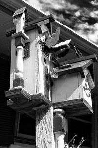 Low angle view of built structure