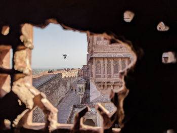 View of fort of majestic city jodhpur, rajasthan