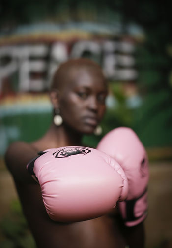 CLOSE-UP PORTRAIT OF TEENAGE GIRL