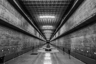 Inside the three gorges dam