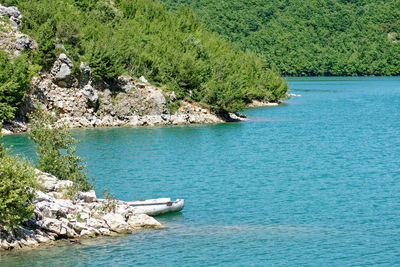 Scenic view of sea