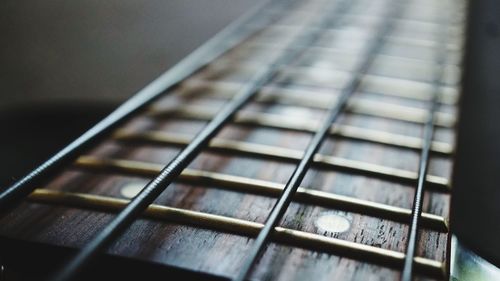 Close-up of guitar