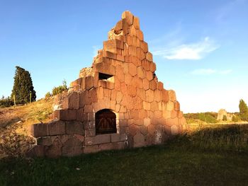 Old ruins of building