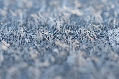 Full frame shot of snowflakes