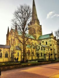 Low angle view of church