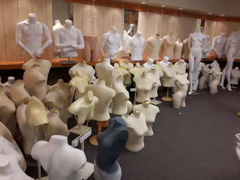 Mannequins in store for sale