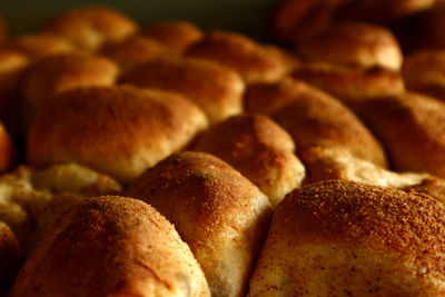 Photo of freshly baked filipino bread called pan de sal or salted bread