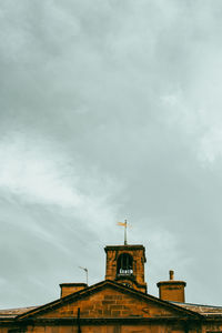 Low angle view of building against sky