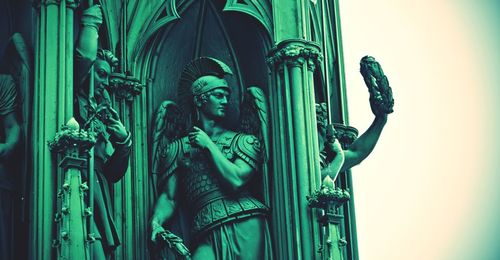 Close-up of built structure