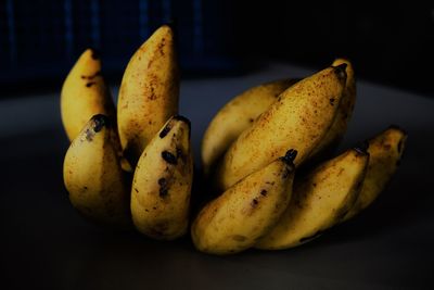 Close-up of fruits on table