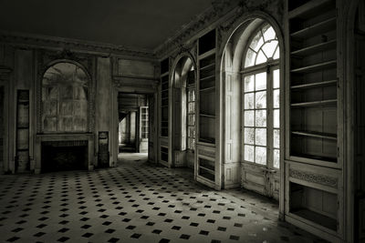 Entrance of old building