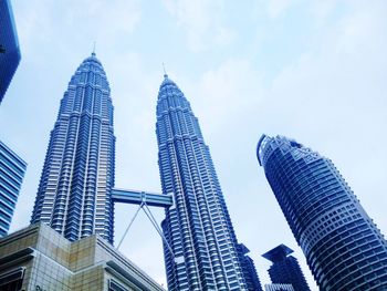 Low angle view of modern building