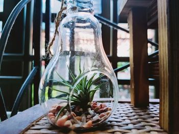 Close-up of drink on table