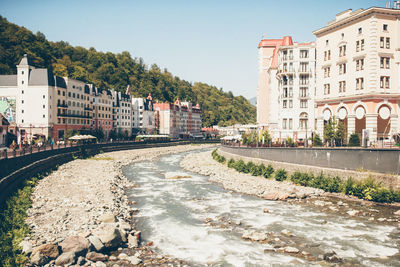 Buildings in city