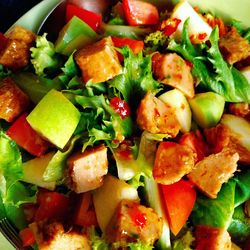 Close-up of salad in plate