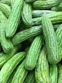 Full frame of vegetables in market