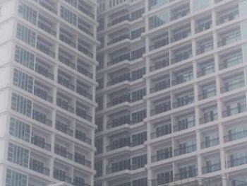 Low angle view of buildings in city