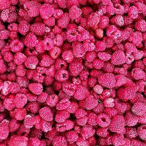 Full frame shot of raspberries