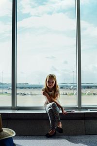 Portrait of a young woman